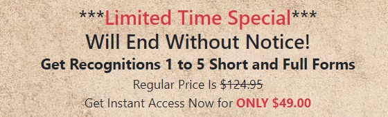 Limited Time Special Offer